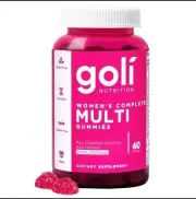 Goli Nutrition Women’s Complete Multi Gummies - Biotin, Vegan, Non-GMO 60ct