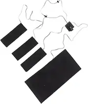 Clothing Heating Film Period Mat Hot Cooling Heated Pad Plant Portable Thermostat Tank Tops Rechargeable Batteries Vest Heater Apparel Warmer Blanket Black Composite Fiber