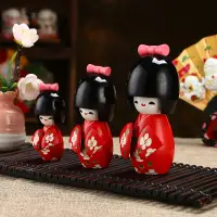 在飛比找蝦皮商城精選優惠-料理壽司店工藝品櫻花木偶娃娃套裝日式和服娃娃家用桌面擺件日本