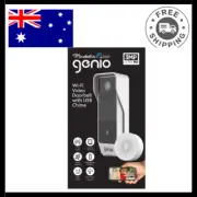 NEW Mirabella Genio Wi-Fi 3MP Battery Doorbell with USB Chime Motion Detection