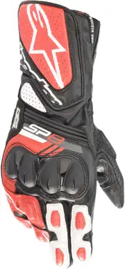 Alpinestars SP-8 V3, gloves , color: Black/Neon-Red/White , size: L