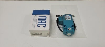 Mac 225B-111CAAA Solenoid Valve 3/2 Position VAC To 150PSI 120VAC 24VDC 1/4" NPT