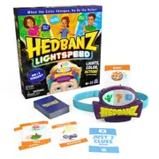 Spin Master Hedbanz Light Speed Guessing Game Set Kids/Family 2-6 Players 8+