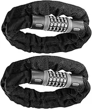 Yardwe Pcs m Chain Lock Combination Bike Lock High Security Resettable Password Versatile for Motorbikes Gates Equipment