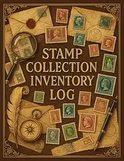 Stamp Collection Inventory Log: Organize and Catalog Your Stamps | Philately Logbook | Track & Record Your Postage Stamp Collection