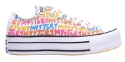 CONVERSE PLATFORM LIFT UP Casual Women Sneakers Shoes White Multi size 7 NEW