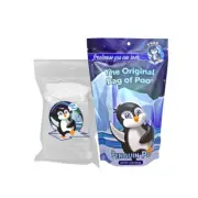 The Original Bag of Poo! Penguin Poo! Novelty White Cotton Candy Gag Gift!