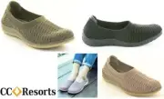 New CC Resorts Shoes Cloud Comfort stretchy slip on walking shoe CC Resorts Sam