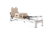 Lifespan Fitness Contour Studio Commercial Pilates Reformer Bed Set (Beige)