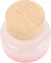 Healeved Refillable Cosmetic Jar Glass Container for Creams Lotions and Ointments Portable Travel for and Sampling for Beauty Products