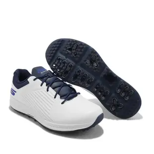 Skechers 高爾夫球鞋 Go Golf Elite-5 GF 白 藍 男鞋 防潑水【ACS】 214065WNVB