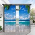 Outdoor Curtains, Waterproof, Weatherproof Privacy Screen, Patio Sun Protection
