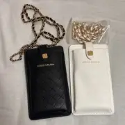 New Novelty CHANEL COCO Smartphone Shoulder Bag Black