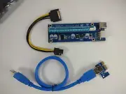 ×6 GPU Riser PCE164P-N03 VER006C PCI-E 1X TO 16X ADAPTER
