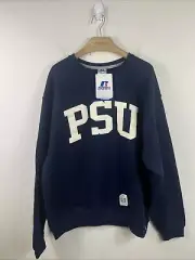 Penn State Russell Athletic Dri Power Crewneck Sweatshirt Size Large NWT
