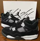 Nike Air Jordan 4 Retro White Thunder Black Men