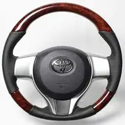 Trezia 120 Series 2010/11-2016/3 Steering Brownwood Black Stitch