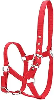 Adjustable Horse Halter Breakaway Halters For Horses Leather Halter For Horses Leather Horse Halter, Horse Control Bridle Horse Halter, High Density Webbing Equestrian Headstall Riding Accessories