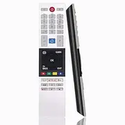 [JUSFURLIFE] CT-8543 Remote Control Replacement for Toshiba FHD UHD XUHD Smart TVs, No Setup Required, Toshiba TV Remote Control with Netflix FPlay Buttons, Replacement for CT-8543 CT8543 CT-8541
