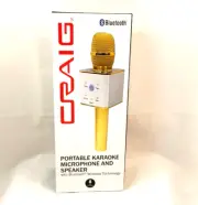 CRAIG Bluetooth Handheld Karaoke Stereo Portable Microphone Speaker wireless NIB