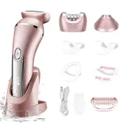3 in 1 Multifunction Electric Epilator USB Rechargeable Facial Chin Armpit Trimmer