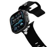 Apple Watch Ultra, Ultra 2 (49mm) Impact Band CHERRY RAIN - WHITE ON BLACK
