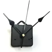 Clock Quartz Mechanism DIY Black Hands Replacement Movement Clock