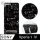 apbs Sony Xperia 1 IV 減震立架手機殼-質量不滅