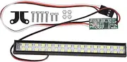32pcs LED Light Bar Kit Roof Lamp, RC Car Roof Lamps, Universal Light Bar Accessory 100mm for 1/10 RC Crawler Car Truck