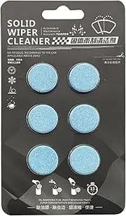 Concentrated Washer Fluid - Windshield Tablet, Glass Stain Remover | Multi-Purpose Wiper Tabs surfaces Cleaner for Vehicle Screen, Home Spray Dispenser Sink Windowpane Fog Clear Shine Finish