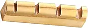 CORHAD Bass Guitar String Nut Brass Material Replacement Nut for String Instrument Music String Nuts Yellow Brass Gl230