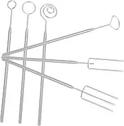 Cabilock 1Set Stainless Steel Chocolate Dipping Forks Fondue Tools for Cake Decoration Fruit Plating and Dessert Making for Beginners and Catered Events