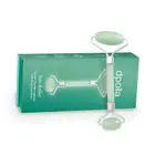 Jade Roller for Face: Dual-Sided Facial Massager with Small Eye Roller for