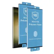 2PCS Ceramic Matte Anti-Glare Nano Polymer Screen Protector For Samsung Galaxy S22 Ultra