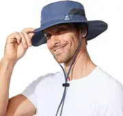 [G GIEPHT] Fishing Hat for Mens Sun Hat Wide Brim Bucket Hat SPF UV Protection XL XXL Large Size Big Head Hiking Beach Safari
