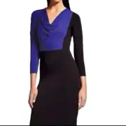 Narciso Rodriguez back zip dress skin feel body dress size XL NWT