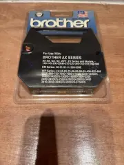 Genuine Brother 1230 Black Correctable 1030 Film Ribbons (2 Pack) New Sealed