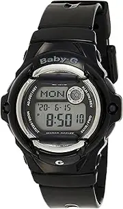 [Casio] Women's Baby-G Black Whale Digital Sport Watch