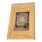 Jacobean Spring Applique Wall Quilt Pattern by Laura's Sage Country Quilts OOP