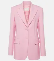 [Sportmax] Sportmax Zermat wool-blend blazer UK 16 pink