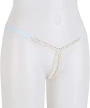 [LJGYYDS] Charm Chain Sexy Lingerie for Women Sex Wear Pearls Massage Ladies Panties Beading G-String Babydoll Bikini Micro Thong Underwear