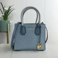 在飛比找Yahoo!奇摩拍賣優惠-現貨MICHAEL KORS 鱷紋牛皮女包  楊冪走秀同款m