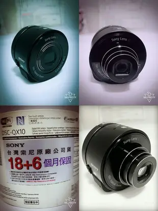 SONY DSC-QX10 智慧型手機外接式鏡頭相機 10x光學 近全新