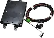 1Set RNS510 RCD510 9W2 Bluetooth Module Plug Play Harness Microphone Compatible for VW Passat B6 Golf MK6 CC Eos 3BD 035 711 1K8 035 730D