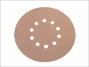 Flex Power Tools - Sanding Paper Hook & Loop Backing Round 100 Grit Pack 25