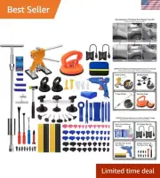 129pcs Dent Puller Kit, Paintless Dent Repair Kit for Dent Removal, Paintless...