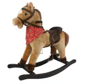 Babylo Rocking Horse With Sound Horse Tan