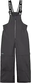 [Kamik] Winkie Insulated Bib Pants (Toddler/Little Kids/Big Kids) Coal 3 Toddler