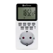 Digital Timer Switch 220V Kitchen Plug Socket Outlet Electronic Programmable