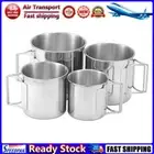 LF# Camping Water Cup Lightweight Tea Beer Coffee Mug for Outdoor Use (4Pcs)